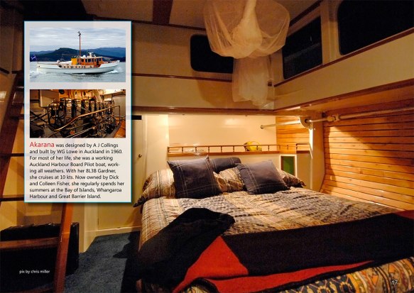 Akarana - a peek down below