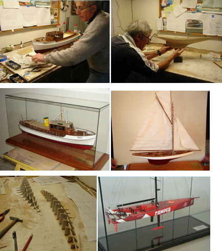 Bruce Tantrum - artisan model boatbuilder