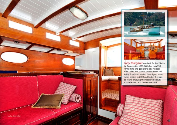 Lady Margaret - a peek down below