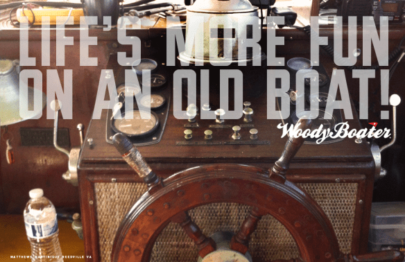 Woody Boater Quote