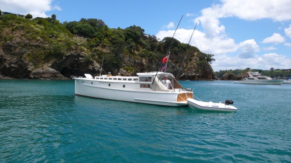 One of the most iconic woodies on the waitemata harbour is for sale - Be quick.