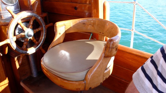 Now this is a what I call a woody helm seat.