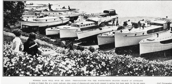 In the days before travel lifts & floating docks