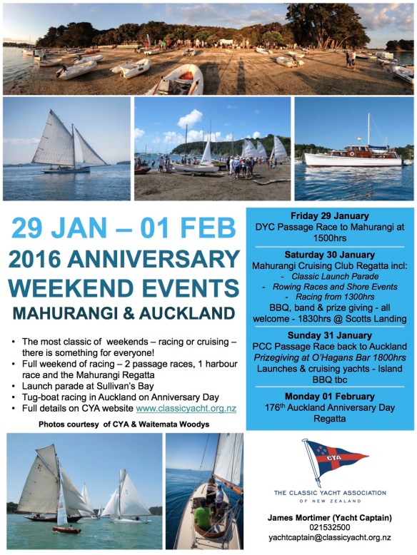 anniversary weekend 2016 poster