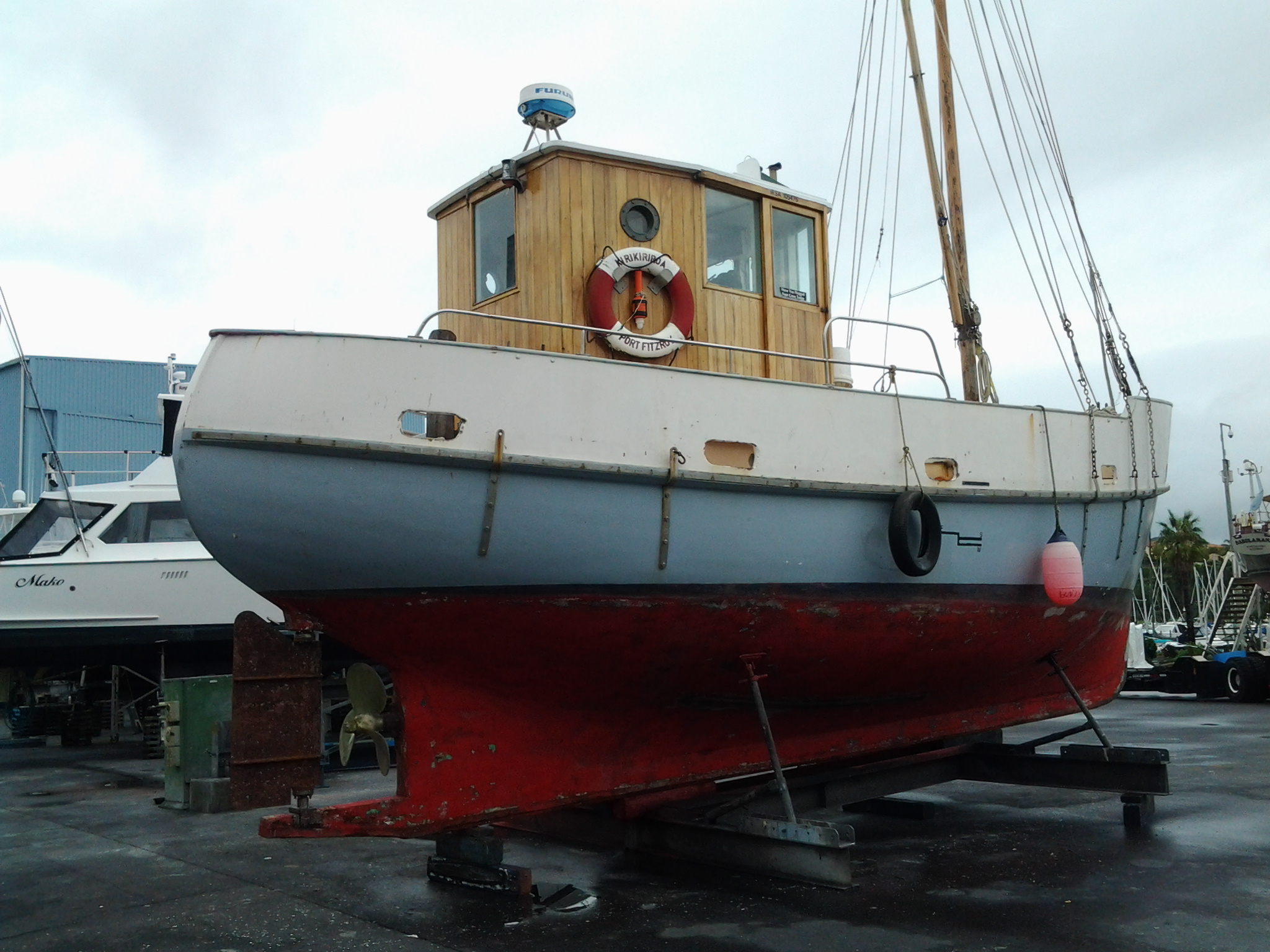 KIRIKIRIROA AT  GULF HARBOUR 24.3.16 - 2