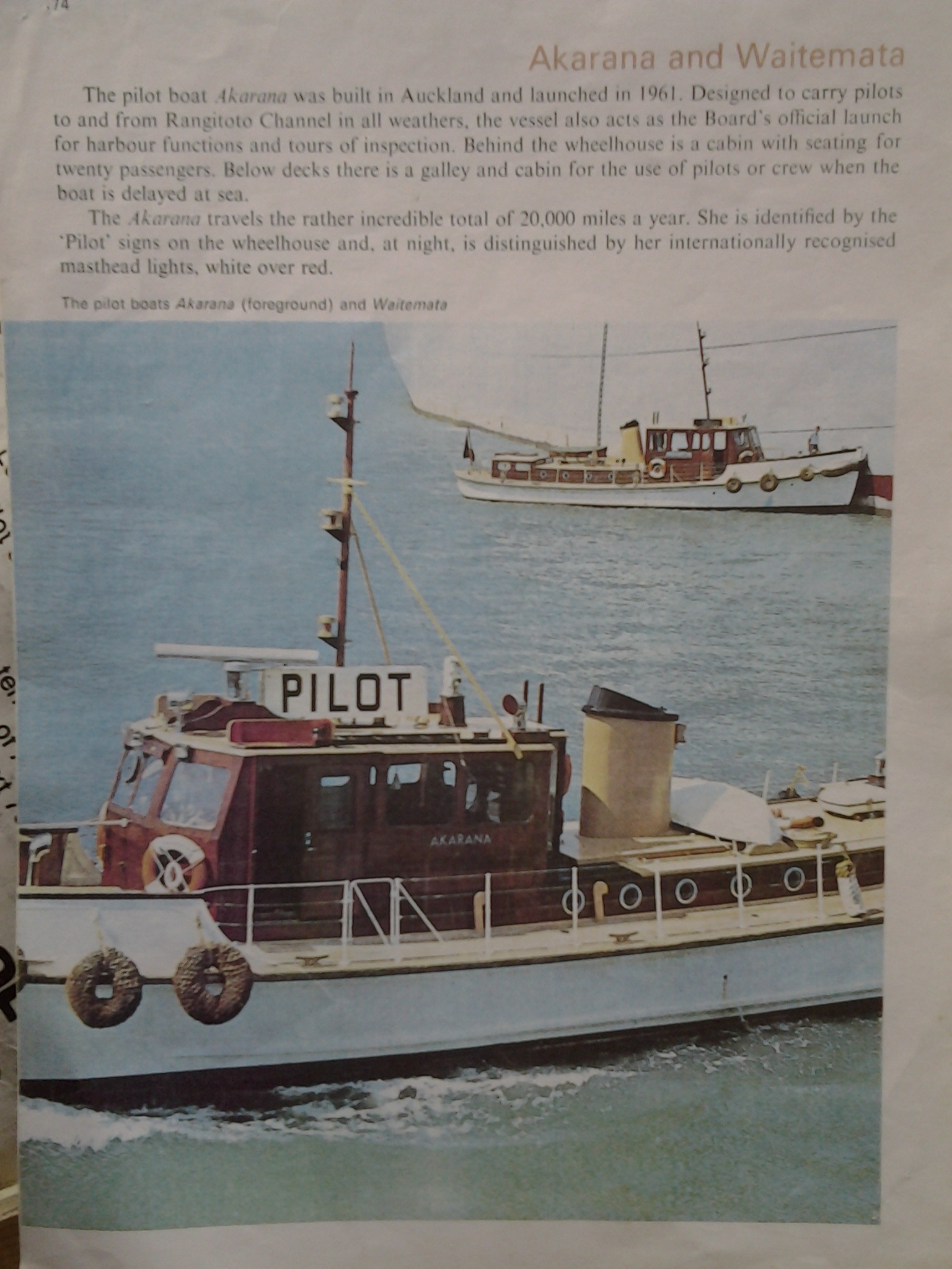 WAITEMATA &amp; AKARANA