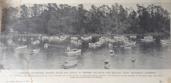 RNZYS Kawau Weekend Feb1947