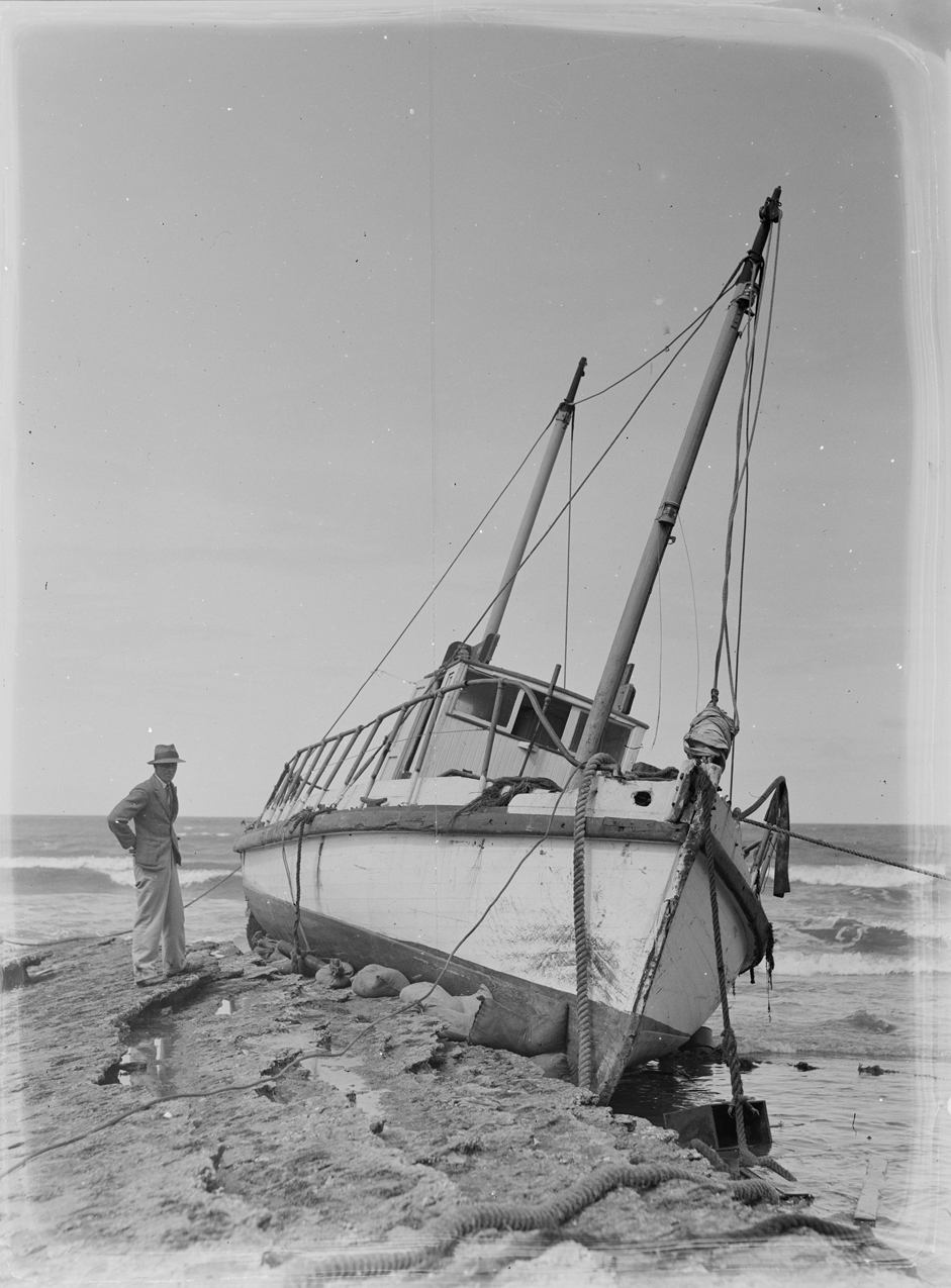 OVODIN - RESTING ON ROCKS - T. COLLINS COLLECTION