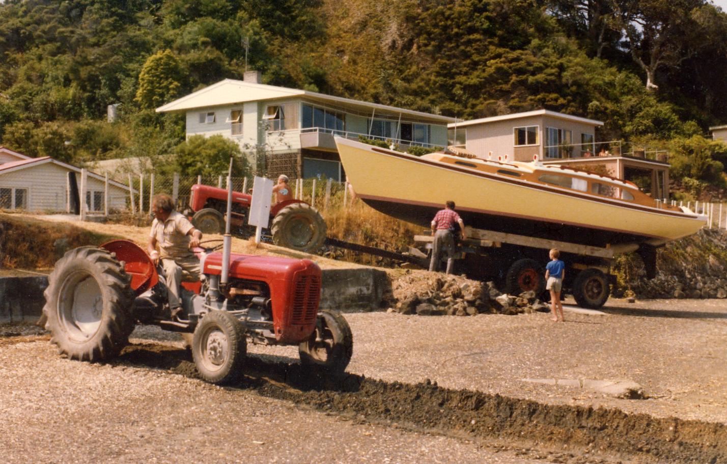 Slice of Lemon - on launching day, 1976