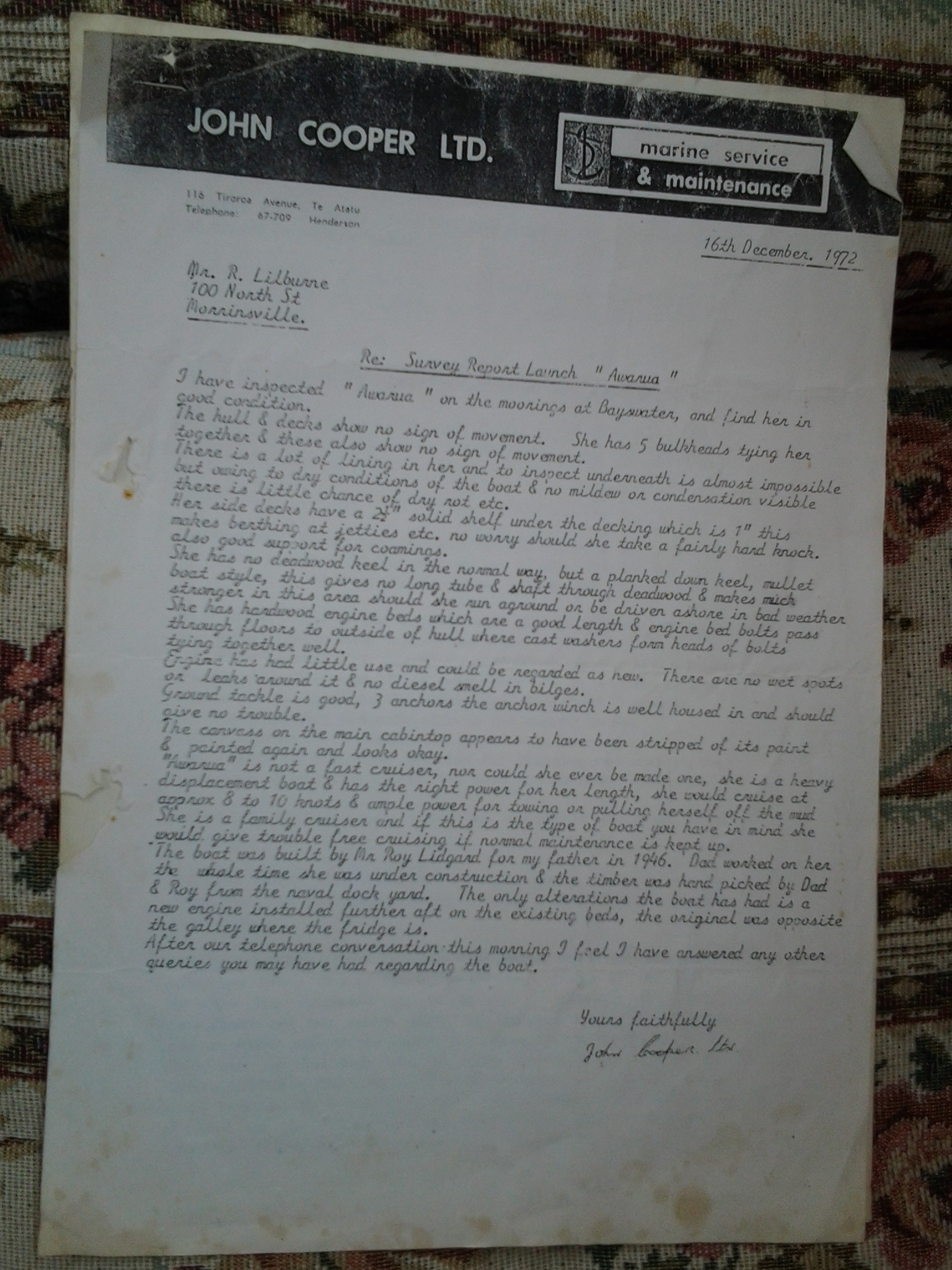 AWARUA -22.3.17 - 22