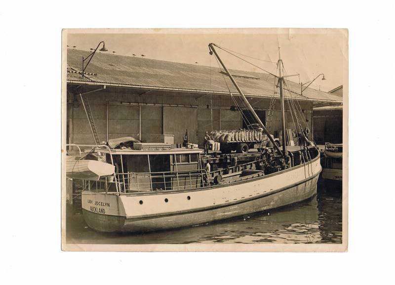 Lady Jocelyn + stern of Wairuru