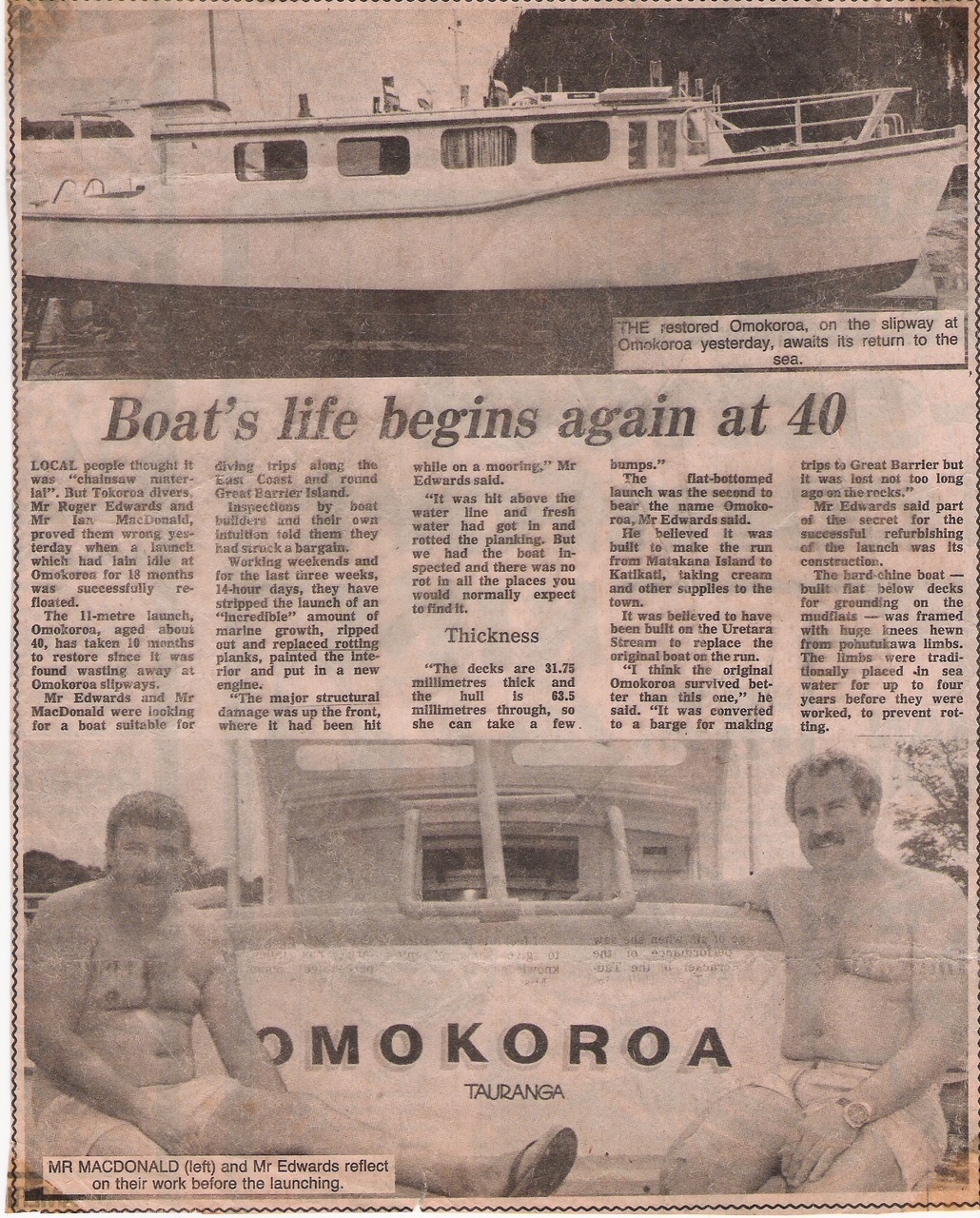 Omokoroa BOP Times Article