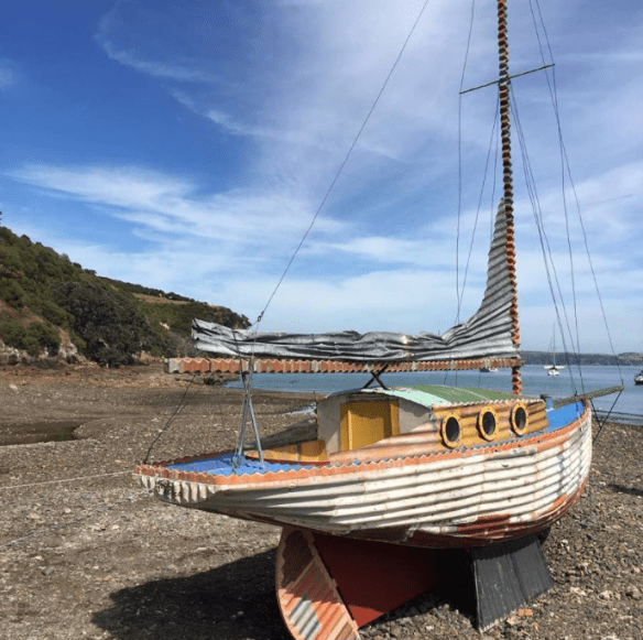Waiheke Coro Iron Yacht