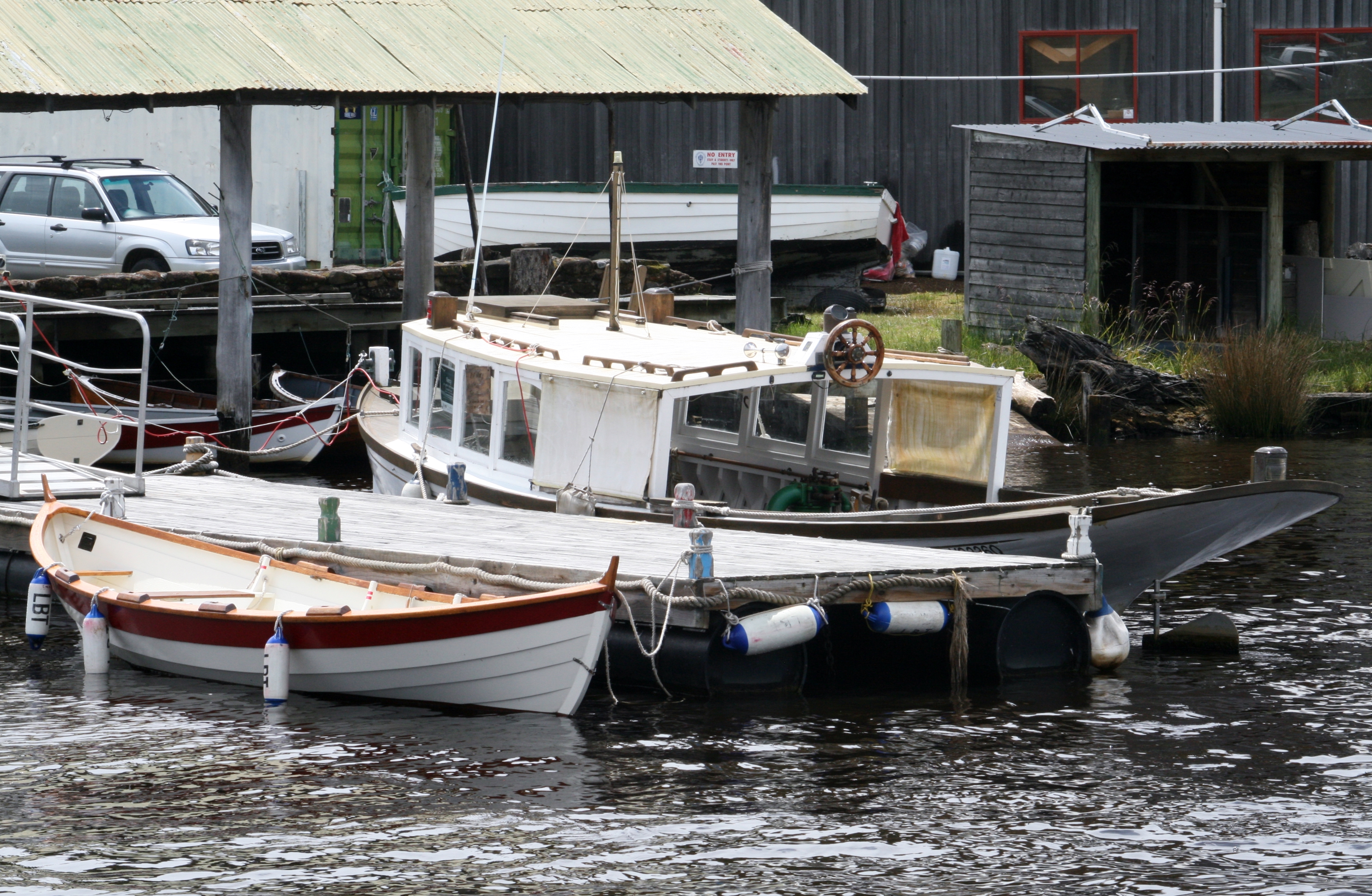 FRANKLIN - mv NANCY and a skiff -7/12/19