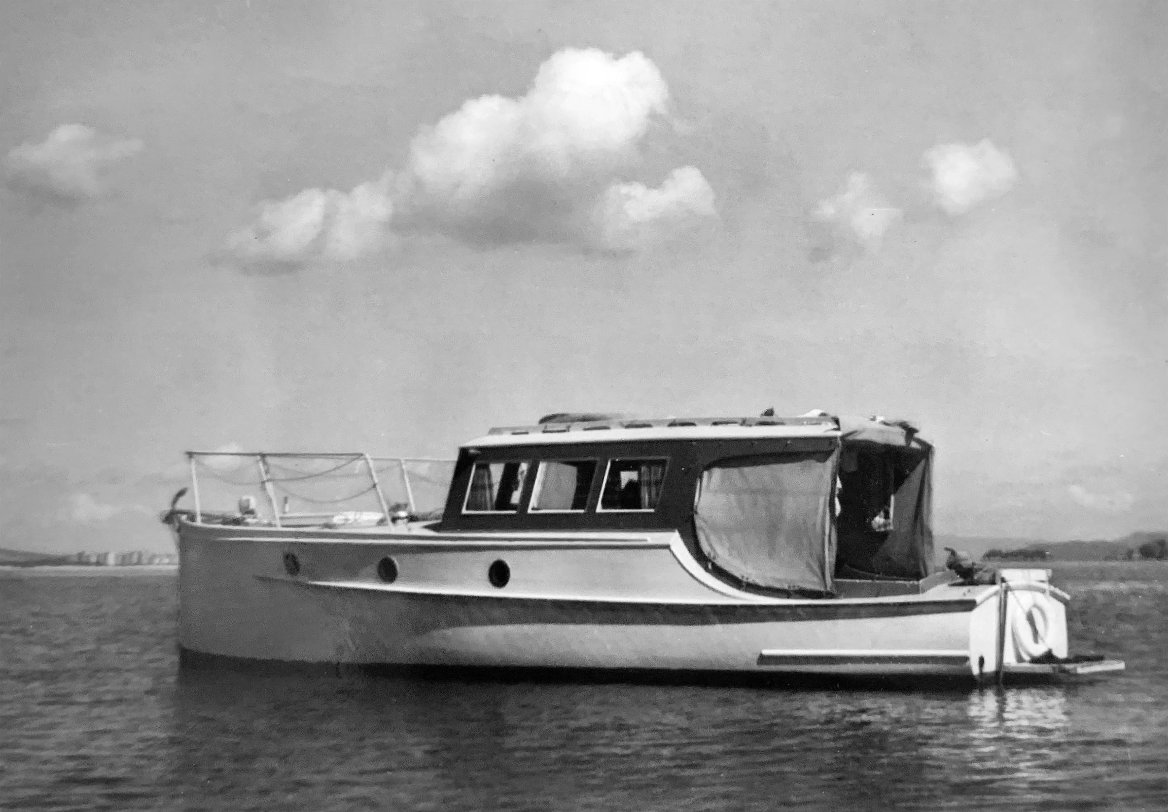 Lady Gay Whangarei Harbour 1960s CM