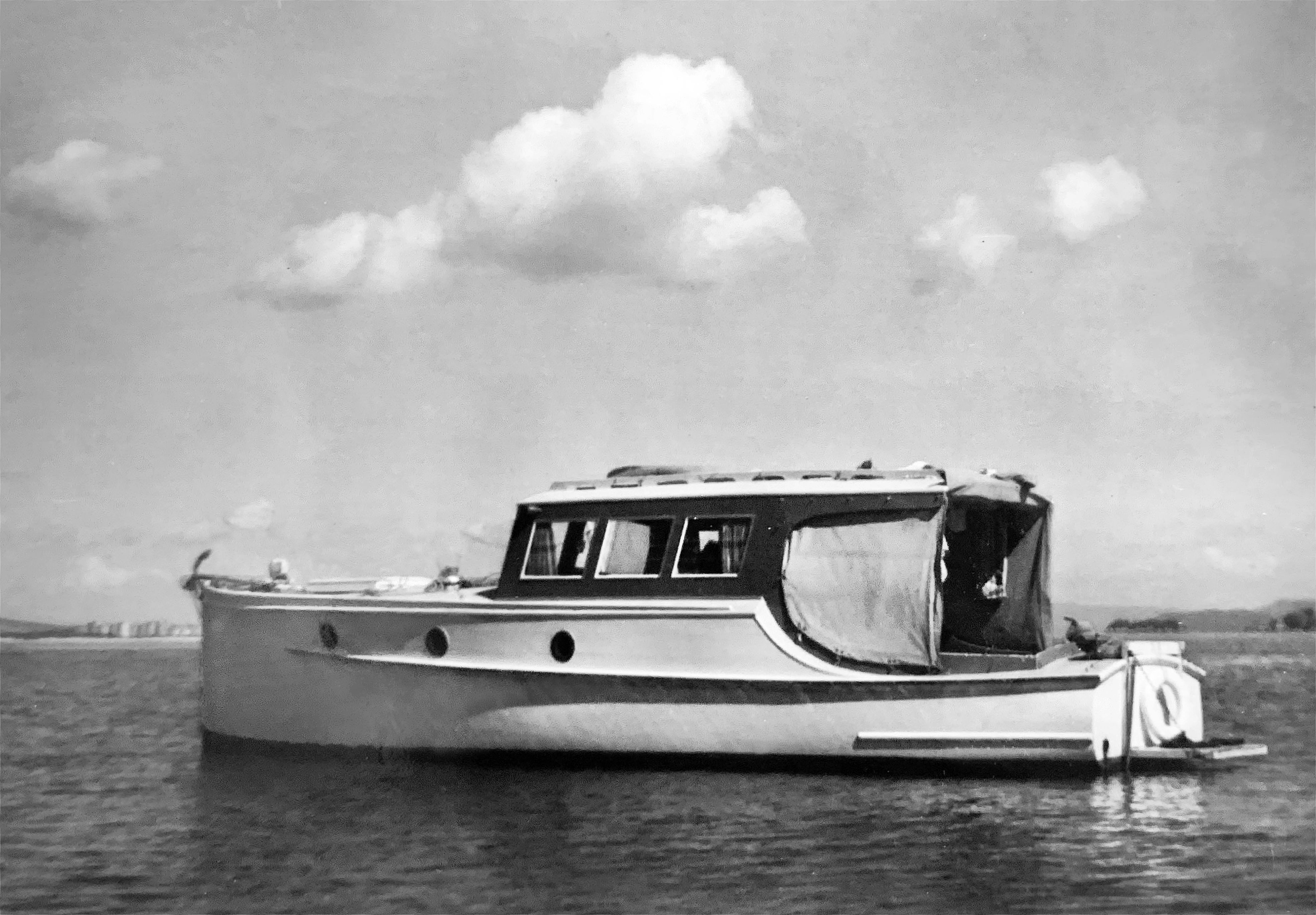 Lady Gay Whangarei Harbour 1960s final